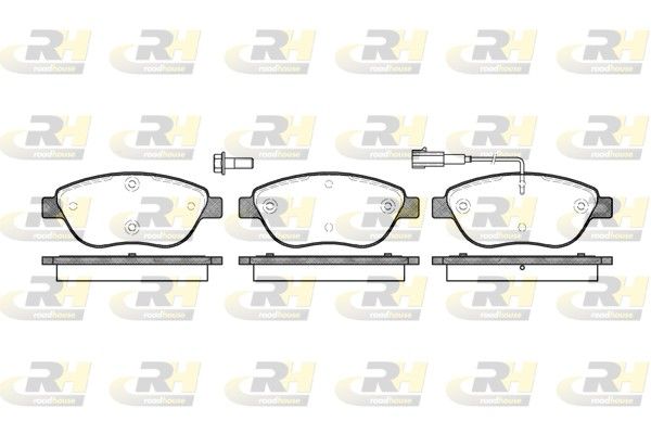 Brake Pad Set, disc brake FIAT - 71754803