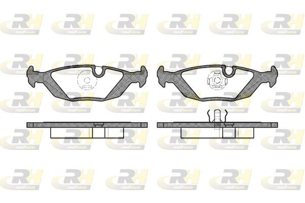 Brake Pad Set, disc brake Saab 900,9000,Volvo 440 88-96