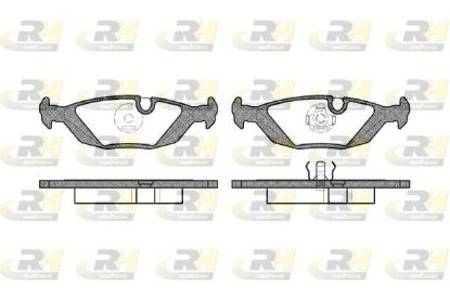 Brake Pad Set, disc brake Saab 900,9000,Volvo 440 88-96