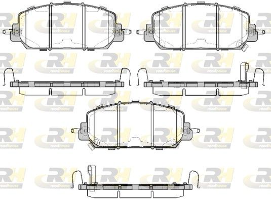 Brake Pad Set, disc brake HONDA CR-V V (RW) (12/16-)