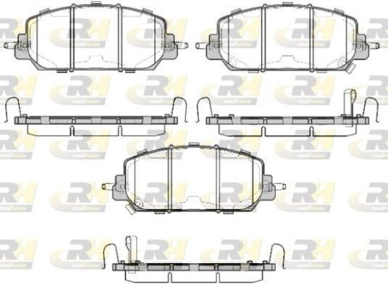 Brake Pad Set, disc brake HONDA CR-V V (RW) (12/16-)