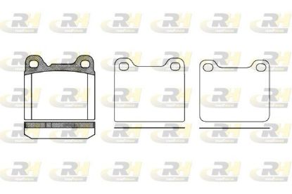Brake Pad Set, disc brake VOLVO - 270166 Brake Pad Set, disc brake VOLVO - 270166
