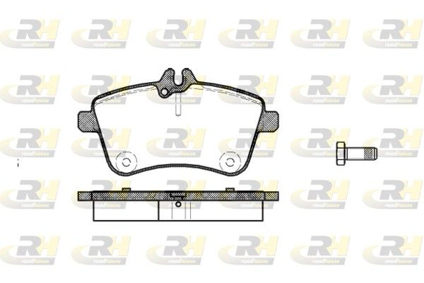 Brake Pad Set, disc brake MERCEDES-BENZ - 169 420 19 20