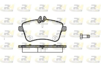 Brake Pad Set, disc brake MERCEDES-BENZ - 169 420 19 20