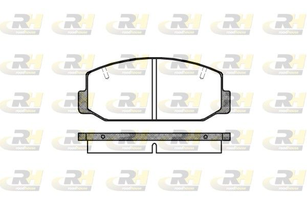 Brake Pad Set, disc brake Toyota COROLLA 1,6 74-79 esim