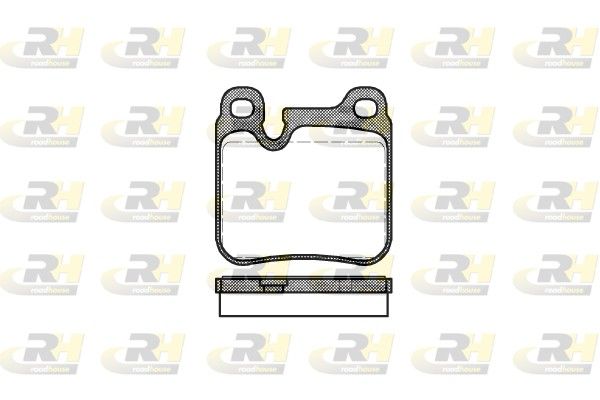 Brake Pad Set, disc brake Porsche 911 90-97 tagum.