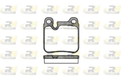 Brake Pad Set, disc brake Porsche 911 90-97 tagum.