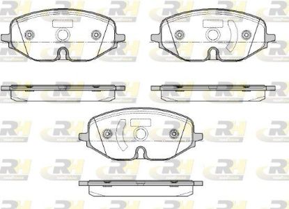 Brake Pad Set, disc brake VAG - 5WA 698 151A