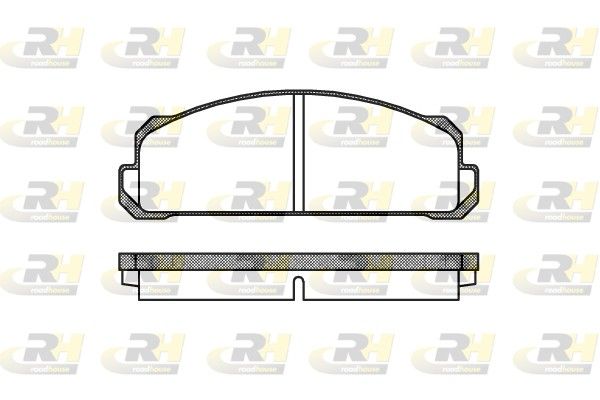 Brake Pad Set, disc brake 100A, KE20
