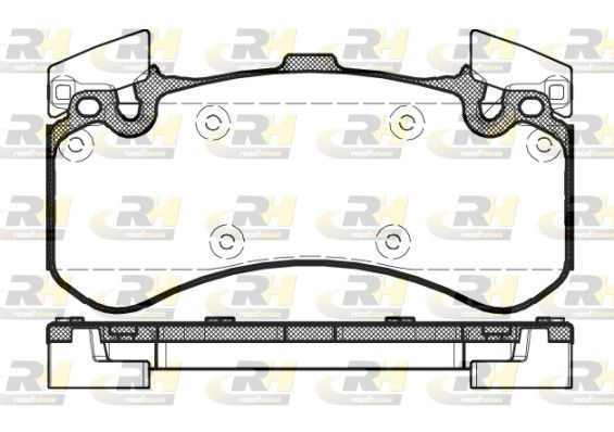 Brake Pad Set, disc brake A6 (4G2, C7), A8 (4H_)