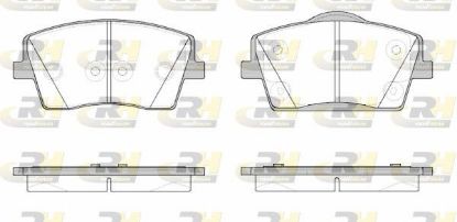 Brake Pad Set, disc brake VOLVO - 31471407