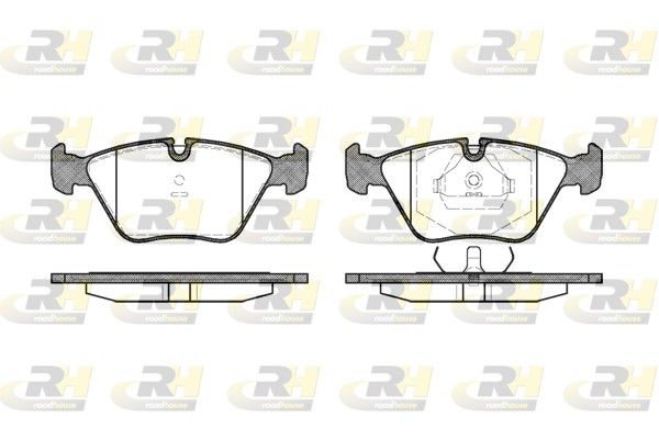 Brake Pad Set, disc brake Jaguar XJ6,XJS 89- esim.