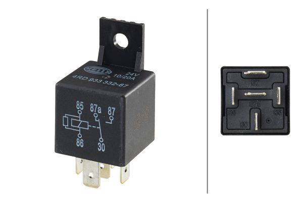 Relay, main current -