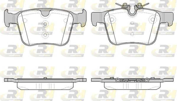 Brake Pad Set, disc brake VOLVO - 31445622