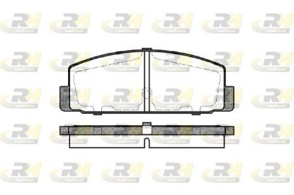 Brake Pad Set, disc brake MAZDA - FB71-26-28ZA