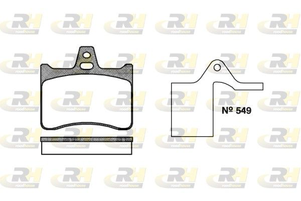 Brake Pad Set, disc brake XANTIA Break (X1_, X2_), XM Break (Y4)
