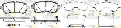 Brake Pad Set, disc brake MAZDA - DFY1-33-28ZA