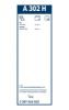 Wiper Blade Aerotwin tagumine A302H