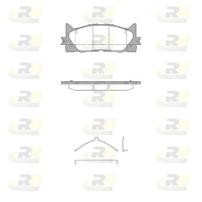 Brake Pad Set, disc brake -