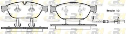 Brake Pad Set, disc brake VAG - 4G0 698 151M