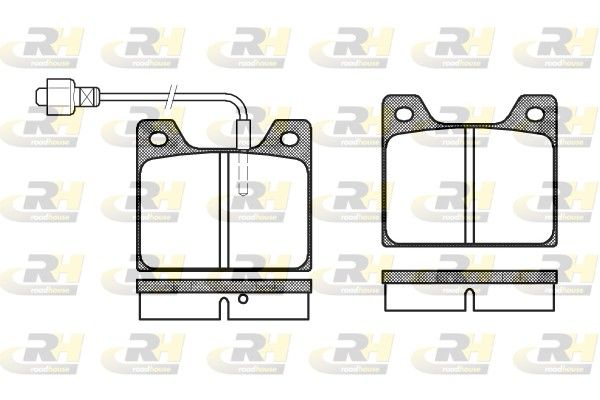 Brake Pad Set, disc brake TALBOT HORIZON 78-81