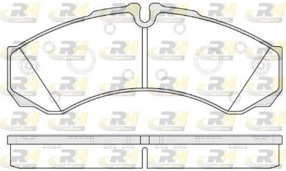 Brake Pad Set, disc brake Nissan Atleon -11 tagum.