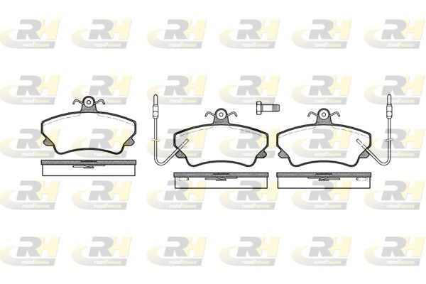 Brake Pad Set, disc brake Renault ESPACE II 91-96 esim.