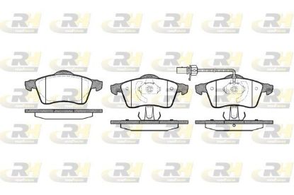 Brake Pad Set, disc brake VAG - 7D0 698 151A