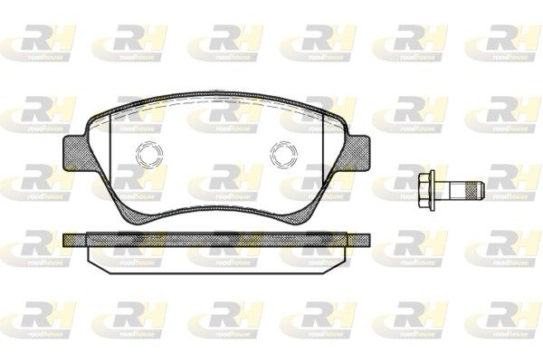 Brake Pad Set, disc brake Renault MEGANE 02- esim.