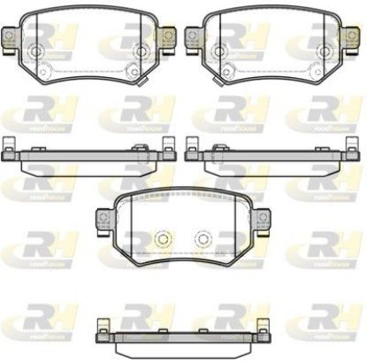 Brake Pad Set, disc brake MAZDA - GMY0-26-43ZA