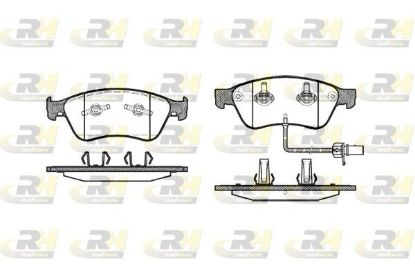 Brake Pad Set, disc brake VAG - 4E0 698 151