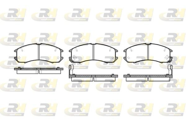 Brake Pad Set, disc brake Mazda Premacy esim.