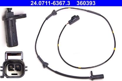 Sensor, wheel speed VOLVO - 30682478