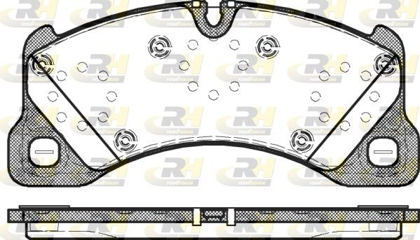 Brake Pad Set, disc brake VAG - 7L0 698 151M