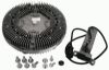 Clutch, radiator fan -