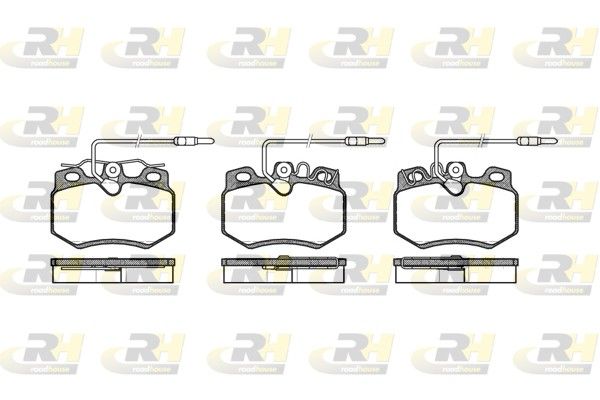 Brake Pad Set, disc brake Peugeot 309 85-89 esim.