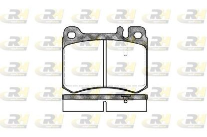 Brake Pad Set, disc brake MERCEDES-BENZ SL (R107) Brake Pad Set, disc brake MERCEDES-BENZ SL (R107)