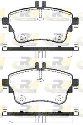 Brake Pad Set, disc brake A-CLASS (W176), B-CLASS (W246)