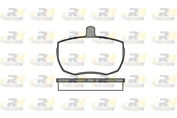 Brake Pad Set, disc brake IVECO 78-81 esim.