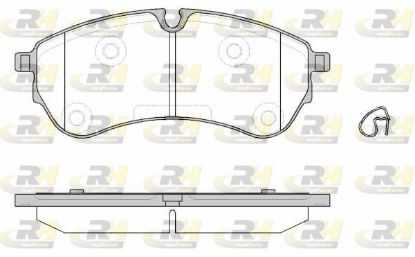 Brake Pad Set, disc brake VAG - 2N0 698 151