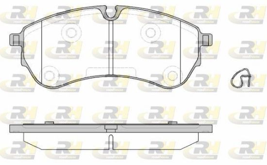 Brake Pad Set, disc brake VAG - 2N0 698 151