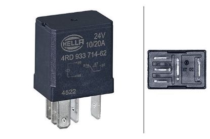 Relay, main current -