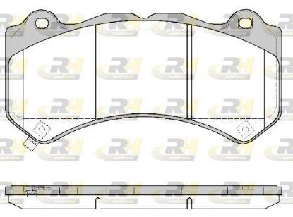 Brake Pad Set, disc brake CHRYSLER - 68248384AB