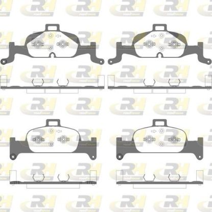 Brake Pad Set, disc brake VAG - 4K0 698 151AB