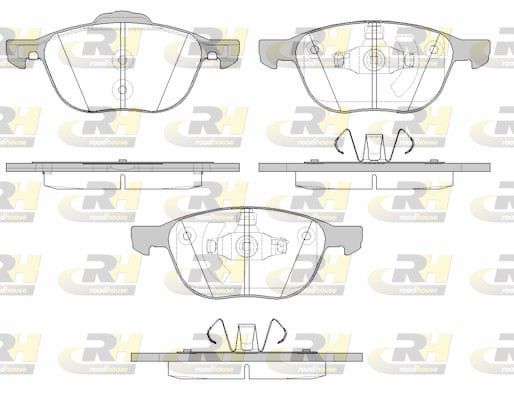 Brake Pad Set, disc brake FORD ECOSPORT (10/13-) 2188058