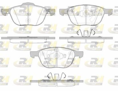 Brake Pad Set, disc brake FORD ECOSPORT (10/13-) 2188058