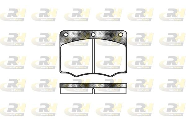 Brake Pad Set, disc brake Ford CONSUL 72-80 esim.