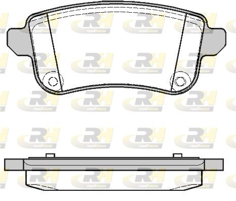 Brake Pad Set, disc brake RENAULT - 44 06 035 58R Brake Pad Set, disc brake RENAULT - 44 06 035 58R