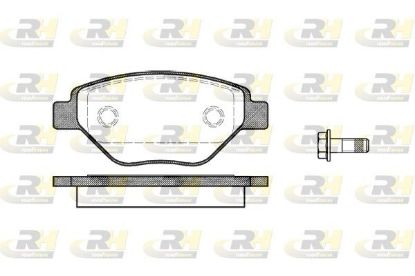 Brake Pad Set, disc brake RENAULT - 41 06 091 92R