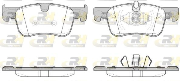 Brake Pad Set, disc brake PSA - 16 098 983 80 Brake Pad Set, disc brake PSA - 16 098 983 80
